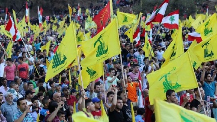 Батыс жағалауда Ливан Хезболласын қолдаған шеру өтті