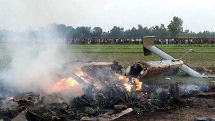 Қазақстанда тікұшақ құлады