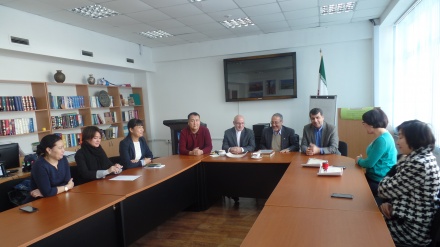 Әл-Фараби атындағы ҚазҰУ-де  ирандық танымал ғалым дәріс өткізді