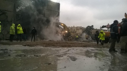 Теһрандағы Plasco ғимаратының қирандыларын жинау жұмыстары аяқталды 
