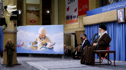 Ислам революциясы жетекшісінің Иран Қарулы күштерінің қолбасшыларын қабылдауында жасаған баяндамасы