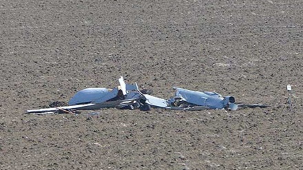 Газа секторында сионистік режимнің бір ұшқышсыз ұшағы құлатылды