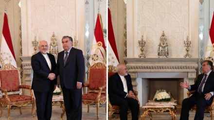 Зариф Тәжікстан президентімен кездесті
