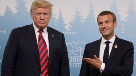 Трамп Макронға тағы тиісті