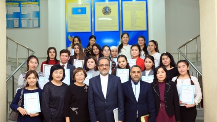 Қазақ ұлттық қыздар педагогикалық  университетінде парсы тілінен  олимпиада өтті