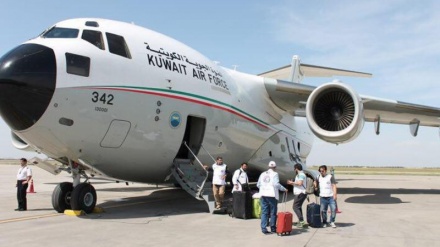 Кувейт Иранда селге ұшырағандарға алғашқы гуманитарлық көмек жүгін жіберді