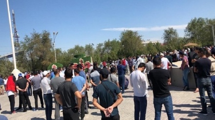 Алматыда қоғам белсенділерін азат ету үшін наразылық жиыны өтті