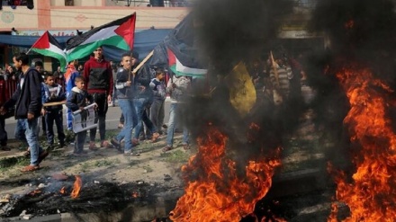 Палестиналықтар басып алынған аумақтардағы шерулерін жалғасуын қуаттады