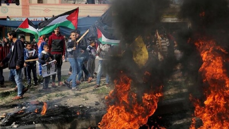 Палестиналықтар басып алынған аумақтардағы шерулерін жалғасуын қуаттады