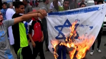  Мароккода сионистік режимнің туы өртелді