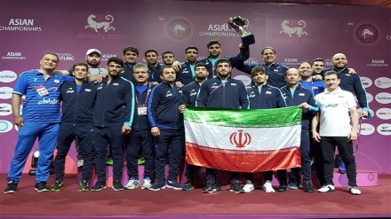 Иранның еркін күрестен ұлттық командасы Азия чемпионы атанды