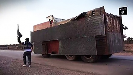 Ирак армиясы ДАИШ лаңкестерінің көлігін жойды