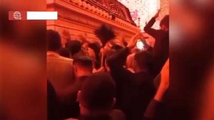 Хазірет Әлидің (ғ.с.) зияратшылары хазірет Әлидің (ғ.с.) кесенесі мен Куфе мешітінде аза рәсмдерін өткізді