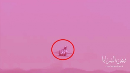 Сейф әл-Құдс соғысы кезінде Палестинаның қарсыласу ағымы зымыраны израильдік истребительге тиді