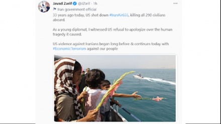 Зариф: АҚШ-тың Иран халқына қарсы зорлық-зомбылықтары экономикалық терроризммен жалғасуда