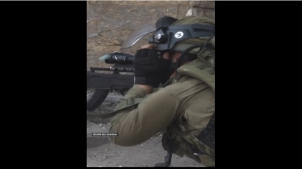 Сионист мергеннің бетіне тас тиді