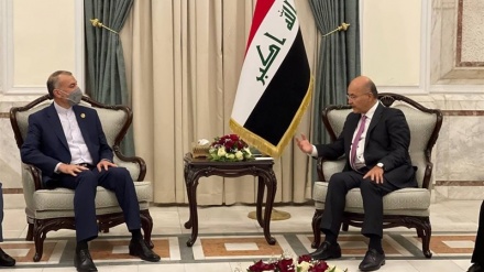 Иран Сыртқы істер министрі Ирак Президентімен кездесті
