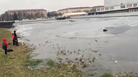 Мұз қатқан көл суына құлаған бала құтқарылды