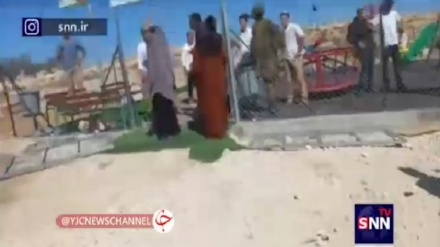 Сионистер палестиналық балалардың ойын алаңын тартып алды