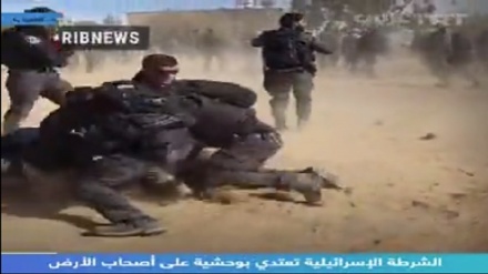  Сионистік режим полиция күштері палестиналықтарға қарсы аяусыз шабуыл жасады