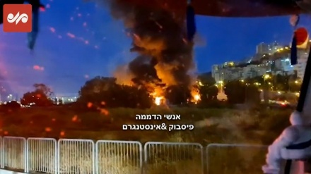 Хайфадағы логистикалық нысандарда өрт шықты