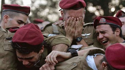 Сионистік режимнің сарбазы қоңыздан қорқады