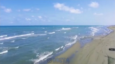 Суреттер сөйлейді: Баболсар теңізінің жағалауы