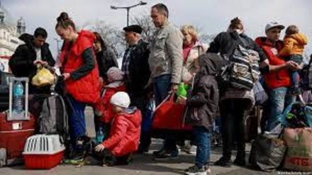 Украиналық босқындар  Германиядағы әуежайға орналастырылды