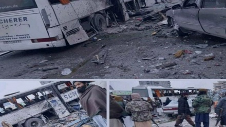 Мазари-Шарифте автобус жарылып, 6 адам қаза тапты және 13 жараланды