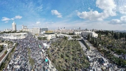 Басып алынған Палестина жерлерінің қалаларында Нетаньяхуға қарсы жаппай шерулер өтіп жатыр