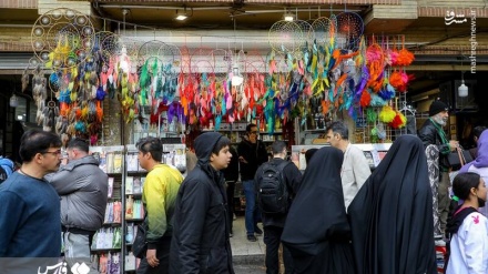 Наурыз мерекесі қарсаңындағы Теһран базары