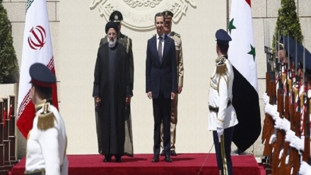 Башар Асад ИИР Президентін ресми қарсы алды