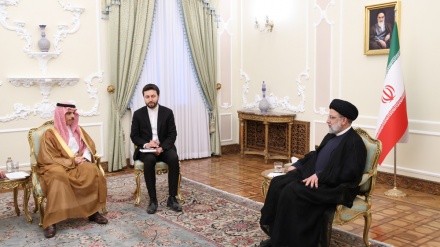 Раиси: Сионистік режим Иран мен Сауд Арабиясы арасындағы ынтымақтастықтың дамуына риза емес