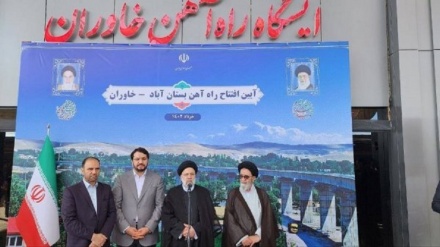 Иран Президентінің қатысуымен Шығыс Әзірбайжан облдысында Бостанабад-Хавран темір жолы ашылды