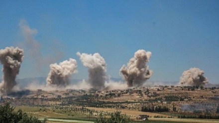 Сирия армиясы  әскери колледжге жасалған ұшқышсыз шабуылға жауап қайтарып, лаңкестердің позицияларын бомбалады