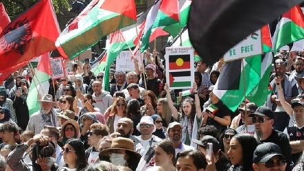 Австралияның Мельбурн қаласында палестиналықтарды қолдау үшін мыңдаған адам шеруге шықты