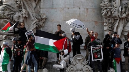 Парижден Брюссельге дейін Палестинаға қолдау көрсету және сионистерге жиіркеніш білдіру жарияланды