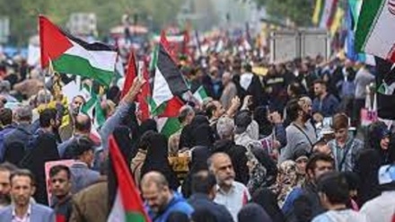 Иран халқы Газаға қолдау көрсетуде