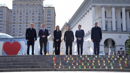 Еуропалық көшбасшылар Украинада  