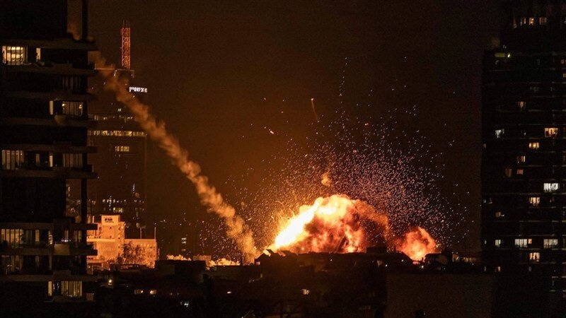 Палестинаның басып алынған жерлеріне қарсы зымыран ату жалғасуда; Тель-Авив аспанындағы Иран зымырандары